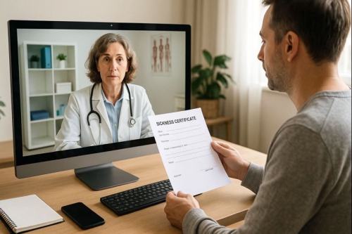 Foto Certificato di malattia in televisita: cosa cambia per lavoratori e medici nel 2026 Foto Certificato di malattia in televisita: cosa cambia per lavoratori e medici nel 2026